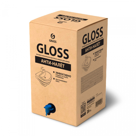 Gloss Чистящее средство для ванной комнаты (bag-in-box)  20,7 кг.
