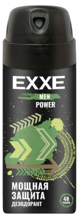 EXXE MEN мужской дезодорант аэрозоль POWER, 150 мл