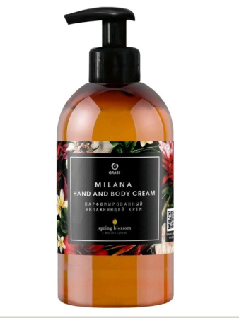 Milana Hand and Body Cream Spring Blossom парфюмированный крем 300мл