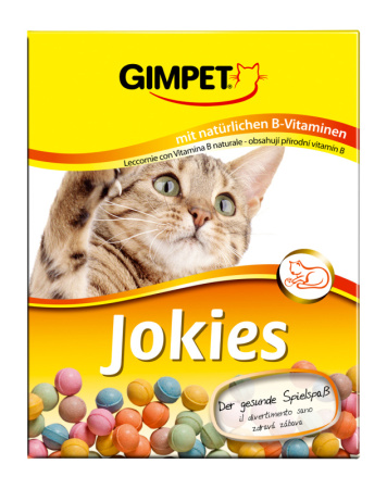 408767 Gimpet Лак. витаминиз."JOKIES" (компл. вит. В) д/кошек, 520г Штучно 400