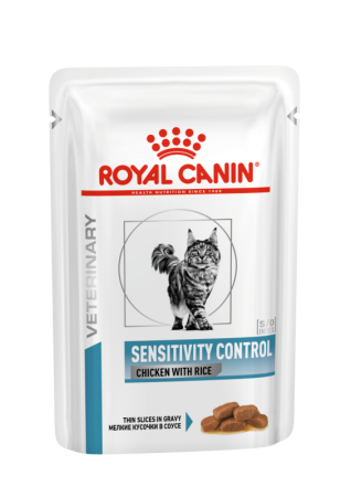 Royal Canin Sensitivity Control пауч для кошек при пищевой аллергии