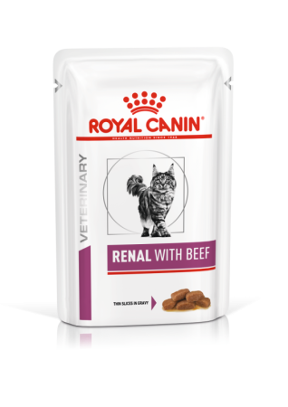 Royal Canin Renal пауч для кошек с почечной недостаточностью с говядиной