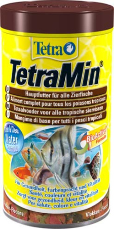 TetraMin корм д/всех видов рыб в виде хлопьев 500мл