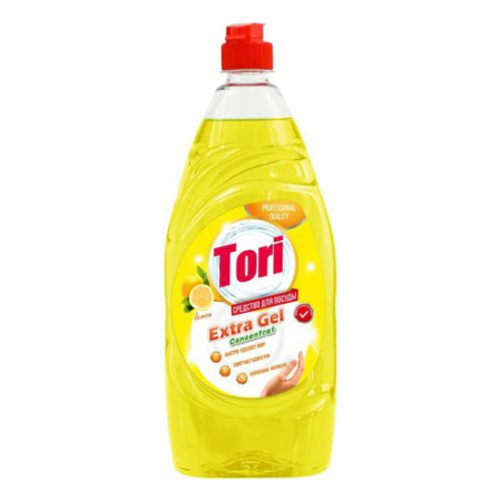 Tori cредство для мытья посуды Лимон 900мл